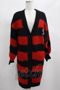 PUNK RAVE / NIGHTMARE ACADEMY RED CARDIGAN Free レッド H-25-02-13-064-PU-TO-KB-OS