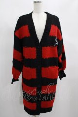 PUNK RAVE / NIGHTMARE ACADEMY RED CARDIGAN Free レッド H-25-02-13-064-PU-TO-KB-OS