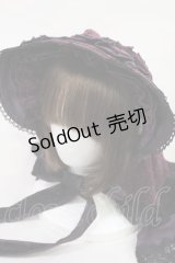 Ozz oneste / レースヴェールボンネット  パープル H-25-02-13-1028-OO-AC-KB-ZH