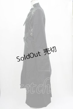 画像2: PUNK RAVE / Vluturia coat L ブラック H-25-02-13-001-PU-CO-KB-ZT-C006
