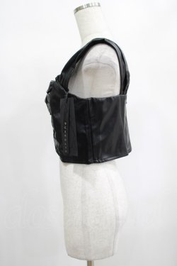 画像2: PUNK RAVE / SECOND SKIN TOP M ブラック H-25-02-13-069-PU-TO-KB-ZI
