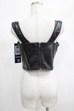 画像3: PUNK RAVE / SECOND SKIN TOP M ブラック H-25-02-13-069-PU-TO-KB-ZI