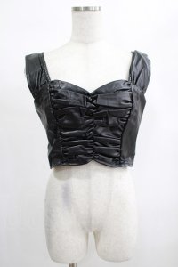 PUNK RAVE / SECOND SKIN TOP M ブラック H-25-02-13-070-PU-TO-KB-OS