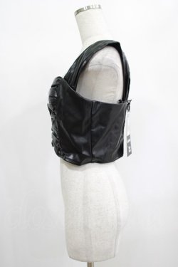 画像2: PUNK RAVE / SECOND SKIN TOP M ブラック H-25-02-13-070-PU-TO-KB-OS