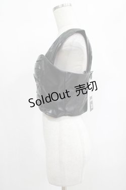 画像2: 【SALE】PUNK RAVE / SECOND SKIN TOP M ブラック H-25-02-13-070-PU-TO-KB-ZT520