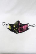 PUNK RAVE / COLOUR PUNK MASK   H-25-02-13-073-PU-ZA-KB-ZH