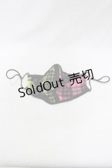 PUNK RAVE / COLOUR PUNK MASK   H-25-02-13-073-PU-ZA-KB-ZH