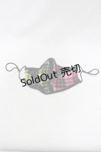 PUNK RAVE / COLOUR PUNK MASK   H-25-02-13-073-PU-ZA-KB-ZH