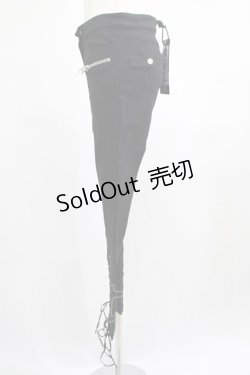 画像2: PUNK RAVE / Girl of spades trousersレギンスパンツ XS ブラック H-25-02-13-019-PU-PA-KB-ZY