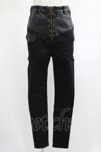 PUNK RAVE / Doom Doll brown shortsパンツ S ブラック H-25-02-13-020-PU-PA-KB-ZS