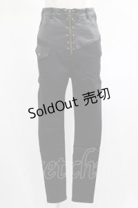 PUNK RAVE / Doom Doll brown shortsパンツ S ブラック H-25-02-13-020-PU-PA-KB-ZS