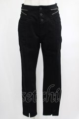 PUNK RAVE / Noora trousersパンツ L ブラック H-25-02-13-021-PU-PA-KB-ZY
