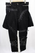 PUNK RAVE / Catacomb trousersパンツ L ブラック H-25-02-13-022-PU-PA-KB-ZT020