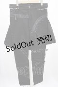 PUNK RAVE / Catacomb trousersパンツ L ブラック H-25-02-13-022-PU-PA-KB-ZT020