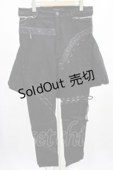 PUNK RAVE / Catacomb trousersパンツ L ブラック H-25-02-13-022-PU-PA-KB-ZT020