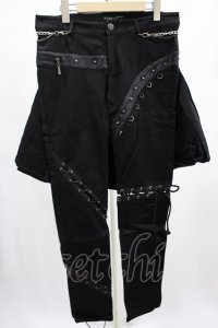 PUNK RAVE / Catacomb trousersパンツ L ブラック H-25-02-13-022-PU-PA-KB-ZT020