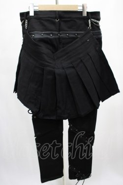 画像2: PUNK RAVE / Catacomb trousersパンツ L ブラック H-25-02-13-022-PU-PA-KB-ZT020