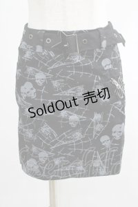 PUNK RAVE /ULLS SKIRT XS 黒 H-25-02-13-030-PU-SK-KB-ZY