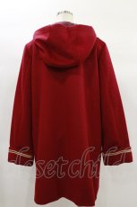 画像2: 【SALE】Fi.n.t / ライン使いダッフルコート Free RED H-25-02-14-056-CA-CO-NS-ZTC064 (2)