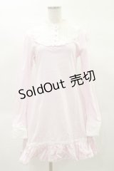 Angelic Pretty / クラシカル立ち襟カットワンピース Free ピンク H-25-02-14-072-AP-OP-NS-ZH
