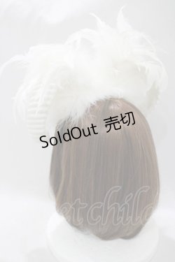 画像2: Millefleurs / 羊の角ヘッドドレス  白 H-25-02-14-1035-EL-AC-KB-ZH