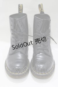 Dr.Martens （Getta Grip） / 8ホールブーツ UK4（約23cm） 黒 H-25-02-14-1041-PU-SH-KB-ZH