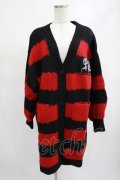PUNK RAVE / NIGHTMARE ACADEMY RED CARDIGAN Free レッド H-25-02-14-1025-PU-TO-KB-ZY