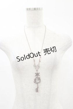 画像2: axes femme / 蝶モチーフ鍵ネックレス  アンティークゴールド H-25-02-14-034-AX-AC-NS-ZH