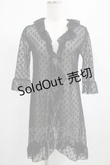 MILK / アントワネットガウン  ブラック H-25-02-15-032-ML-TO-KB-ZH