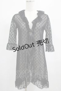 MILK / アントワネットガウン  ブラック H-25-02-15-032-ML-TO-KB-ZH