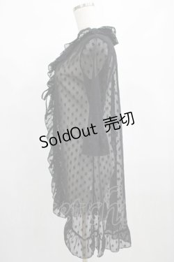 画像2: MILK / アントワネットガウン  ブラック H-25-02-15-032-ML-TO-KB-ZH