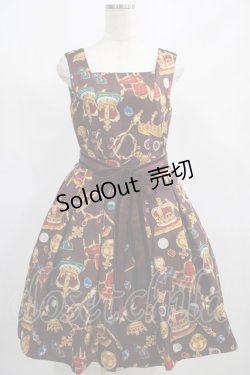 画像1: Jane Marple / ロイヤルコレクションのスクエアドレス  エンジ H-25-02-15-005-JM-OP-KB-ZT083
