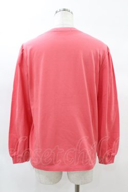 画像2: Jane Marple / Monogram embroidery pullover  ピンク H-25-02-15-1047-JM-TO-KB-ZH