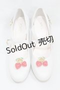 MILK / ハートチェリーパンプス L アイボリー H-25-02-15-1002-ML-SH-KB-ZH