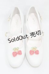 MILK / ハートチェリーパンプス L アイボリー H-25-02-15-1002-ML-SH-KB-ZH