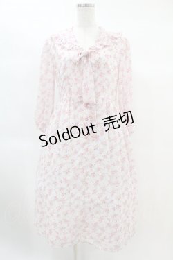 画像1: MILK / フローラルスイートドレス  ベビーピンクローズ H-25-02-15-1028-ML-OP-KB-ZH