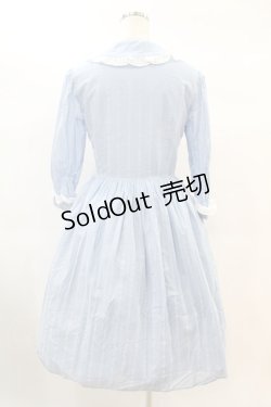 画像2: MILK / フェリシティDress  サックスストライプ H-25-02-15-1029-ML-OP-KB-ZH