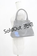 artherapie / フィセルローズ口金2WAYバッグ  黒×青 H-25-02-15-065-GO-BG-KB-ZH