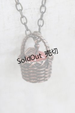 画像3: Q-pot. / 白雪姫/毒リンゴ＆バスケットネックレス【Disney】   H-25-02-15-069-QP-AC-KB-ZH