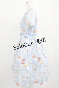 画像2: Emily Temple cute / Cerealワンピース  サックス H-25-02-15-002-ET-OP-KB-ZH
