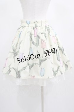 画像3: MILK / チューリーロマンススカート  クリームシャーベット H-25-02-15-017-ML-SK-KB-ZH