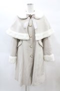 Amavel / Antique Dollケープロングコート Free アイボリー H-25-02-16-1062-CA-CO-NS-C035
