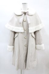 Amavel / Antique Dollケープロングコート Free アイボリー H-25-02-16-1062-CA-CO-NS-C035