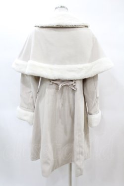 画像2: Amavel / Antique Dollケープロングコート Free アイボリー H-25-02-16-1062-CA-CO-NS-C035