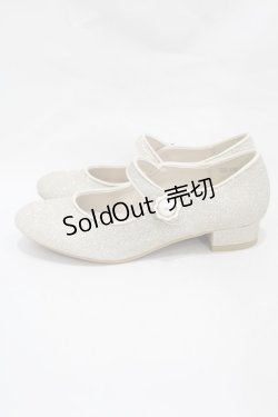 画像2: axes femme POETIQUE / パール釦フラットシューズ L(24.5cm) ゴールド H-25-02-16-1006-AX-SH-NS-ZH