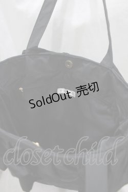 画像3: m petit by misako / TT*AMフリルトート  ブラック H-25-02-16-056-LO-BG-NS-ZH