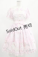 Angelic Pretty / Romantic Catワンピース Free ピンク H-25-02-16-006-AP-OP-NS-ZH