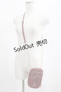 画像1: m petit by misako / NINA’S コラボショルダーバッグ  ワイン H-25-02-16-063-LO-BG-NS-ZH