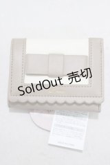 m petit by misako / AMスカラップ3オリサイフ  ベージュ H-25-02-16-072-LO-ZA-NS-ZH