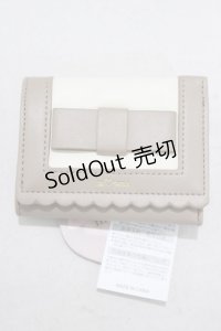 m petit by misako / AMスカラップ3オリサイフ  ベージュ H-25-02-16-072-LO-ZA-NS-ZH